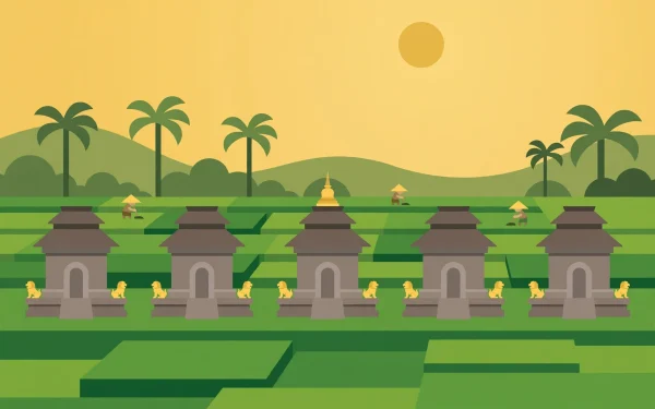 Candi Ngawen: Lima Candi Buddha di Muntilan yang Dijaga Singa Penyalur Air Hujan